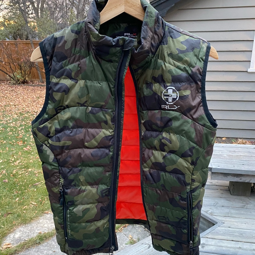 RLX Ralph Lauren - Boys Camo Down Vest